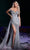 Portia and Scarlett PS23930 - Off Shoulder Trumpet Enchanting Gown Special Occasion Dress 0 / Silver