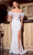 Portia and Scarlett PS24044 - Lace Bodice Prom Dress Special Occasion Dress 00 / Ivory