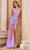 Portia and Scarlett PS24522 - Illusion Sheath Prom Dress Special Occasion Dress 00 / Lilac