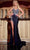 Portia and Scarlett PS24689 - Bejeweled Bodice Prom Dress Special Occasion Dress 00 / Black