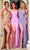Portia and Scarlett PS24816X - Chevron Motif Prom Dress Prom Dresses