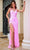 Portia and Scarlett PS24816X - Geometric Sequin Prom Dress Prom Dresses 00 / Pink