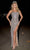 Portia and Scarlett PS24855C - Sparkling Beaded Strapless Prom Dress Special Occasion Dress 00 / Silver