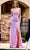 Portia and Scarlett PS24942 - Embellished Asymmetrical Prom Dress Special Occasion Dress 00 / Pink