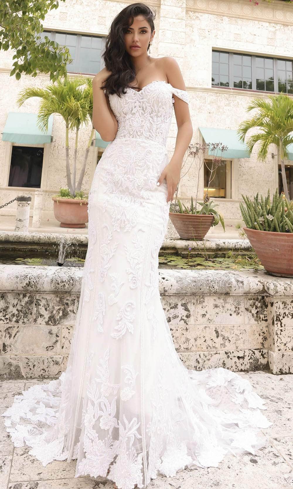 Primavera Couture 11104 Bridal Prom Dress - Ivory | NewYorkDress Primavera Couture 11104 Bridal Prom Dress - Ivory | NewYorkDress