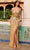 Primavera Couture 4125 - Cutout Ornate Sequin Prom Dress Special Occasion Dress 000 / Gold