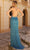 Primavera Couture 4145 - Floral Bodice Prom Dress Special Occasion Dress