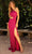 Primavera Couture 4191 - Sequin Cutout Prom Dress Special Occasion Dress 000 / Fuchsia