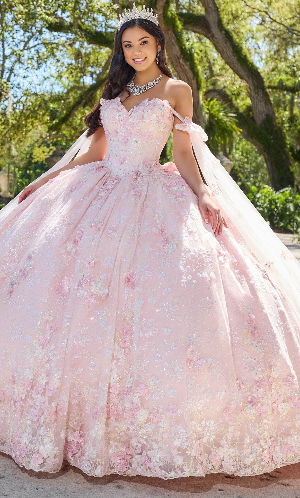 white pink quinceanera dresses Pink And White Quinceanera Dresses