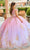Princesa by Ariana Vara PR30152 - 3D Floral Lace-Up Tie Prom Gown Prom Dresses