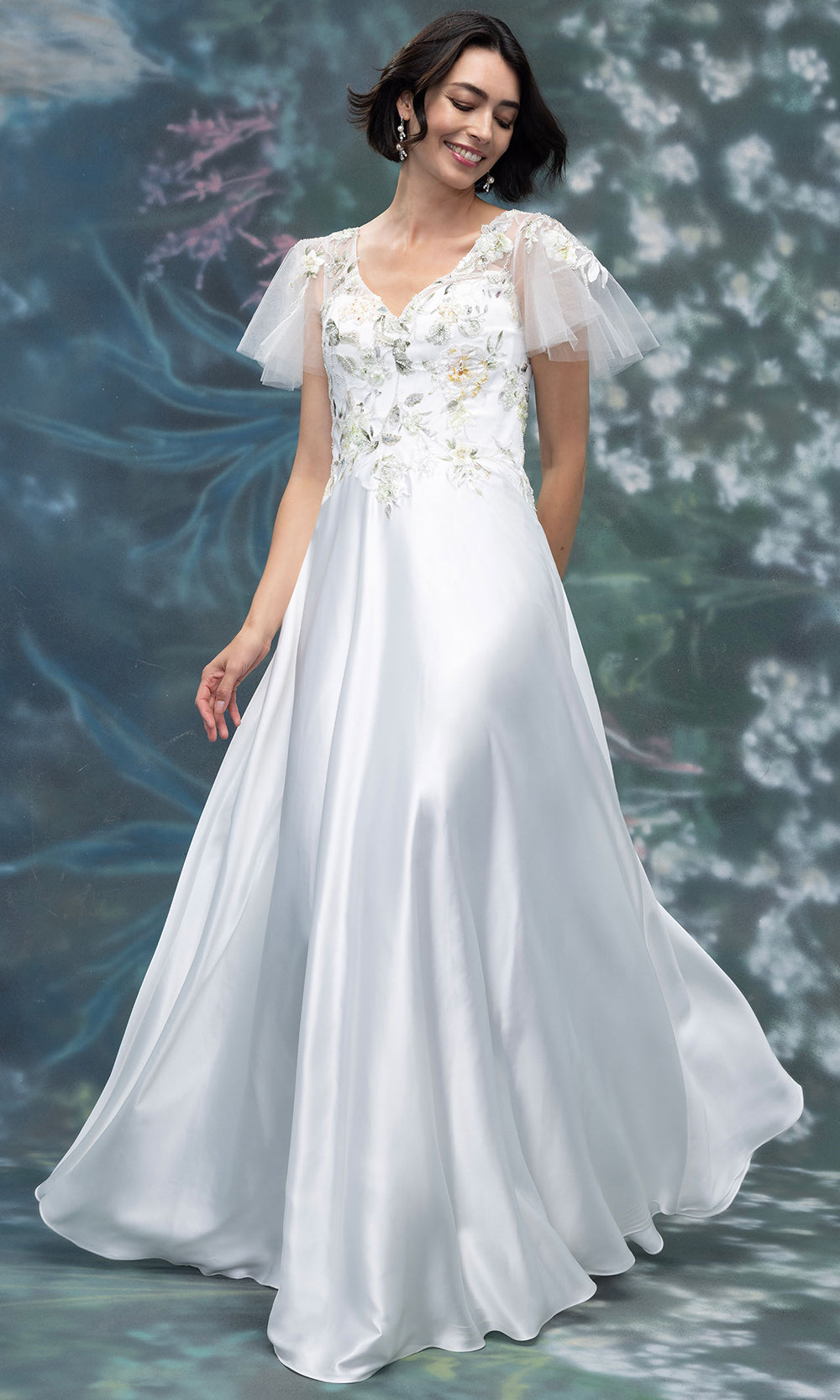 mori lee satin bridesmaid dresses Morilee 21838 Bridesmaid Dress main image 0