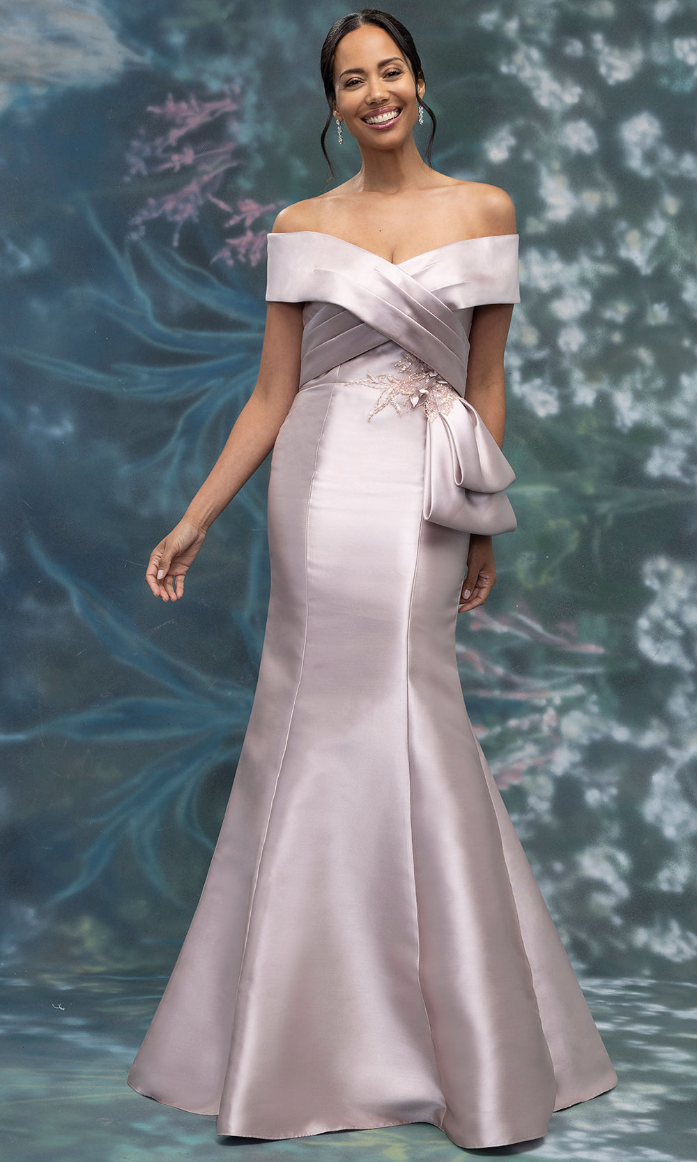 fitted lace wedding dress Mori Lee 72507