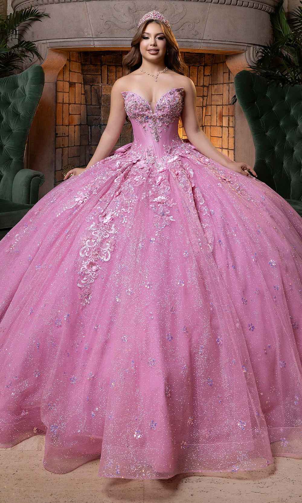 mori lee pink dress Vizcaya by Mori Lee 89424