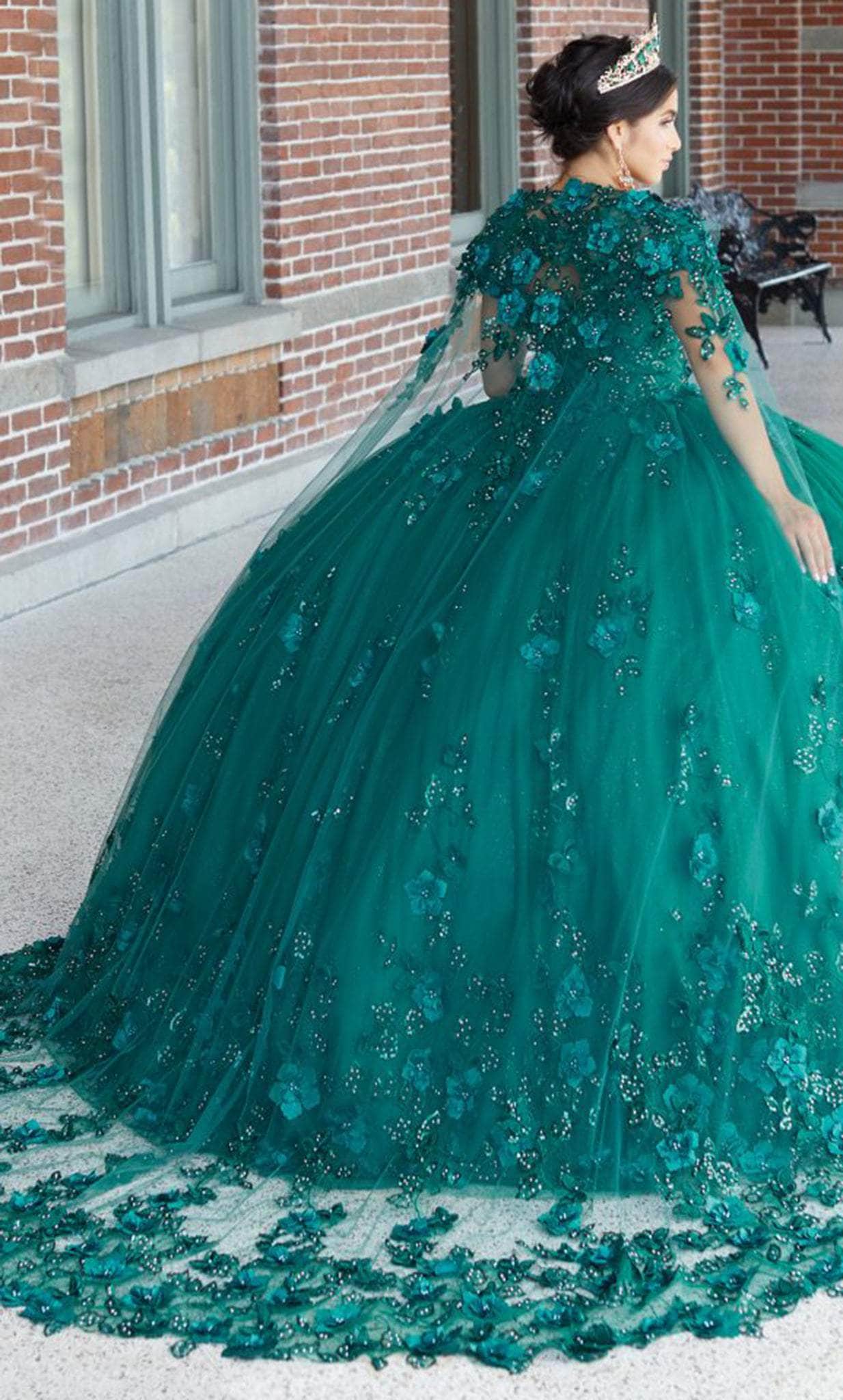 Shop Quinceanera Collection 26046 - Laced Floral Quinceanera Dress Couture Candy Shop Quinceanera Collection 26046 - Laced Floral Quinceanera Dress Couture Candy