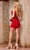 Rachel Allan 30039 - Plunging V-Neck Sequin Homecoming Dress Cocktail Dresses