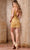 Rachel Allan 30039 - Plunging V-Neck Sequin Homecoming Dress Cocktail Dresses