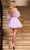 Rachel Allan 40379 - Strapless Illusion A-Line Short Dress Cocktail Dresses
