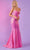 Rachel Allan 70547 - Sweetheart Cutout Prom Dress Prom Dresses 00 / Hot Pink