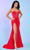 Rachel Allan 70577 - Scalloped Sweetheart Prom Dress Prom Dresses 00 / Red