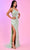 Rachel Allan 70656 - One Shoulder Side Slit Prom Gown Prom Dresses 00 / Sage