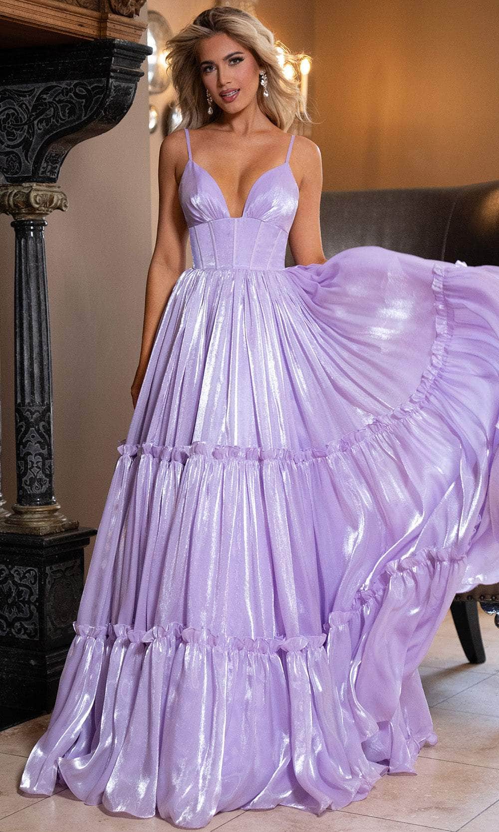 us angels organza dress Us Angels The Organza Tank Dress