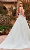 Rachel Allan Bridal RB2162 - Lace Applique Sleeveless Bridal Gown Wedding Dresses4