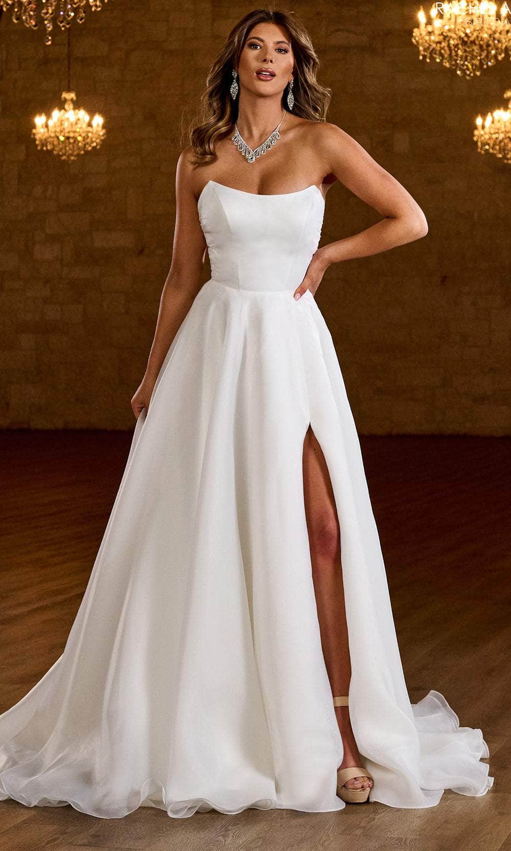 Rachel Allan Bridal RB2190 Strapless Embellished Wedding Gown