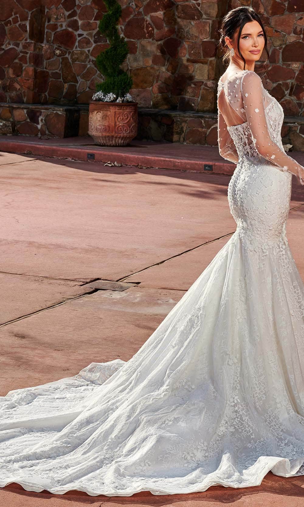 Rachel Allan Bridal RB3165 - Illusion Mermaid Bridal Gown Couture Candy Rachel Allan Bridal RB3165 - Illusion Mermaid Bridal Gown Couture Candy