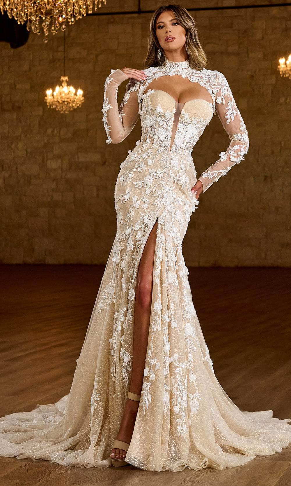 Rachel Allan Bridal RB5065 - Sweetheart Neck Mermaid Wedding Gown Couture Candy Rachel Allan Bridal RB5065 - Sweetheart Neck Mermaid Wedding Gown Couture Candy