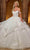 Rachel Allan RB6142 - Embellished Beaded Off-Shoulder Ballgown Bridal Dresses