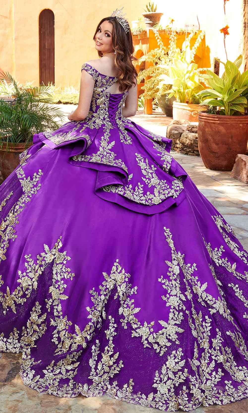 Rachel Allan RQ2162 - Off Shoulder Quinceanera Ballgown Couture Candy Rachel Allan RQ2162 - Off Shoulder Quinceanera Ballgown Couture Candy