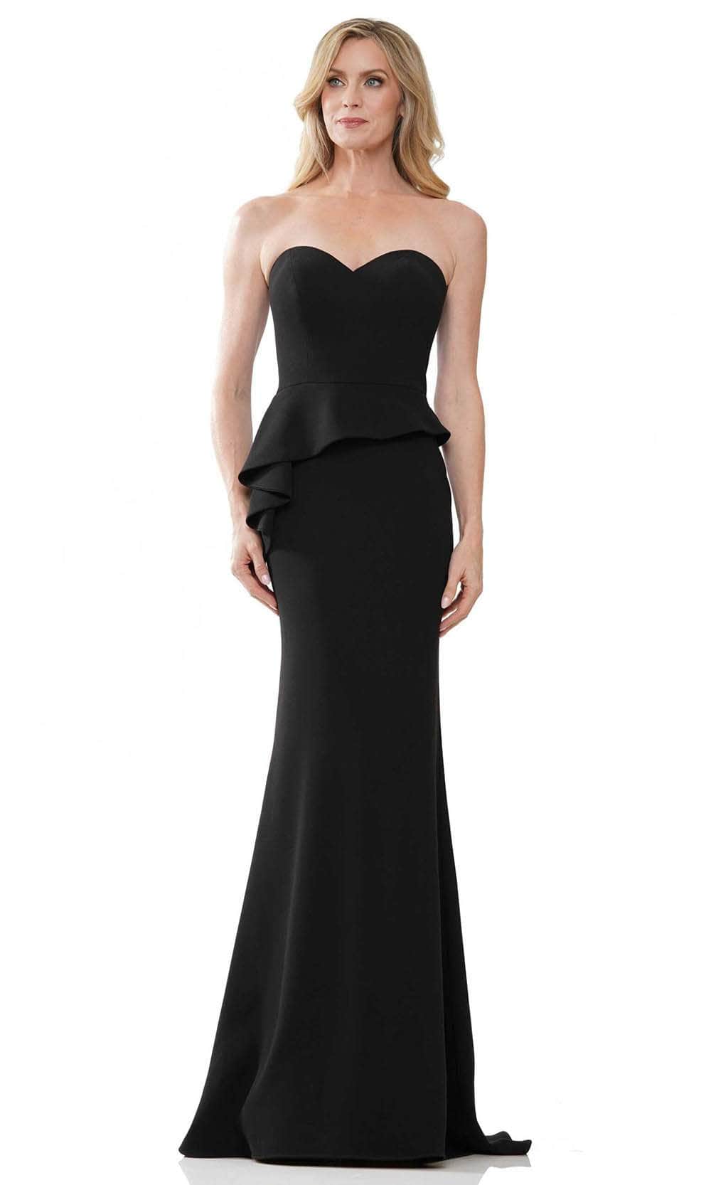 Rina di Montella RD2948 Long Formal Dress - Black / 4 Rina di Montella RD2948 Long Formal Dress - Black / 4