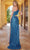 SCALA 61339 - One Shoulder Cutout Prom Dress Prom Dresses