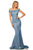 Sherri Hill 52825 - Glittered Mermaid Evening Dress Evening Dresses 00 / Electric Blue