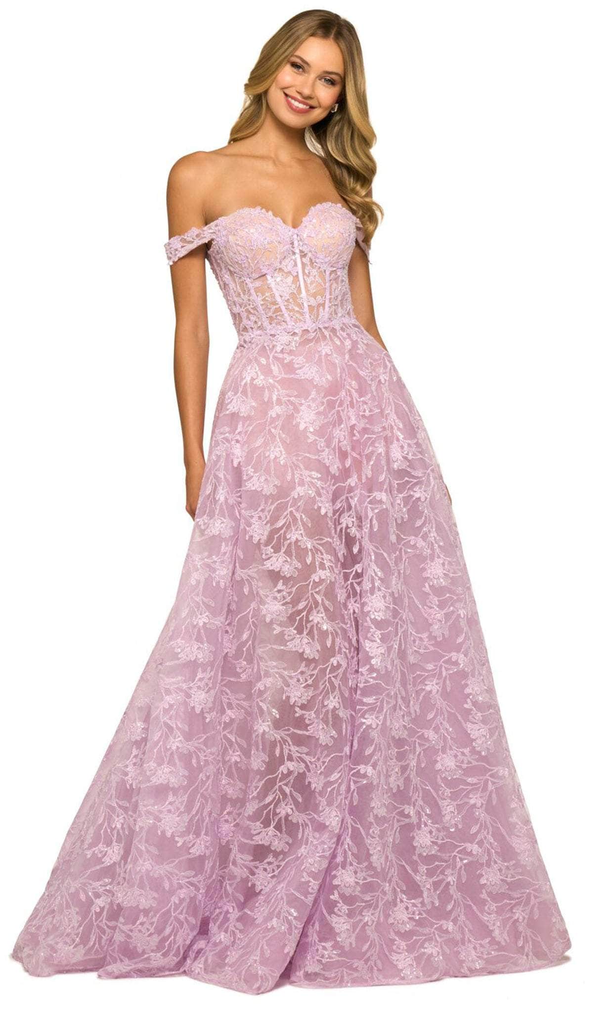 Sherri Hill 55393 Prom Dress - Lilac | NewYorkDress Sherri Hill 55393 Prom Dress - Lilac | NewYorkDress