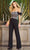 Sherri Hill 55716 - Classy Beaded Flare Jumpsuit Formal Pantsuits
