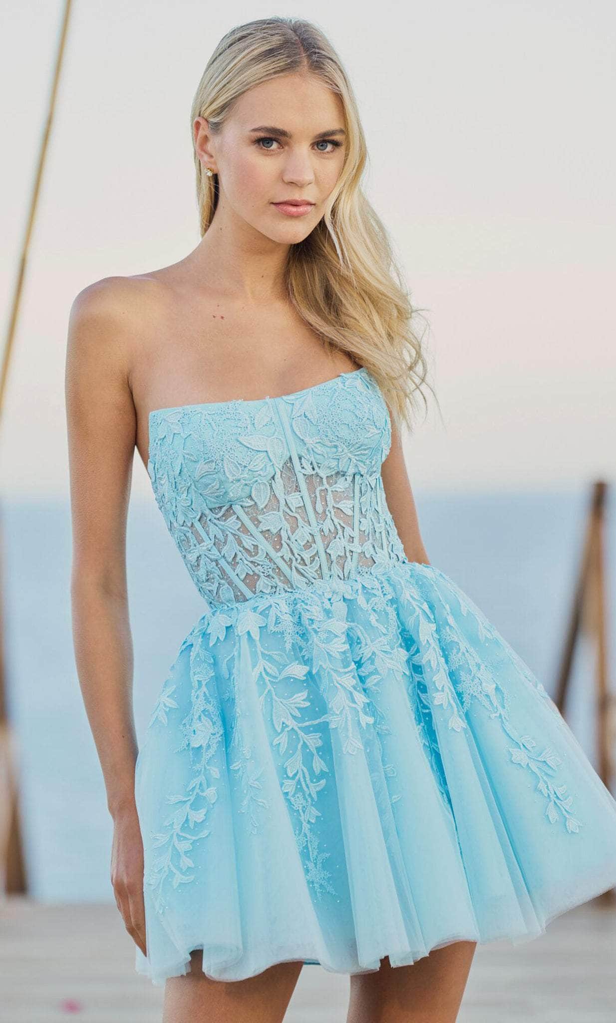 sherri hill blue cocktail dress Sherri Hill 56602 Dress | Sherri Hill Dresses