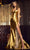 Sherri Hill 55927 - Metallic Bustier Prom Gown Evening Dresses 000 / Gold