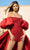 Sherri Hill 55936 - Beaded Romper Overskirt Gown Formal Pantsuits