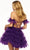 Sherri Hill 56050 - Off-Shoulder Sheer Bodice Dress Cocktail Dresses