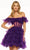 Sherri Hill 56050 - Off-Shoulder Sheer Bodice Dress Cocktail Dresses