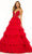 Sherri Hill 56102 - Plunging Ruffle Ballgown Ball Gowns