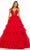 Sherri Hill 56102 - Plunging Ruffle Ballgown Ball Gowns