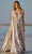 Sherri Hill 56112 - Backless Metallic Gown Prom Dresses 000 / Silver