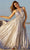 Sherri Hill 56112 - Backless Metallic Gown Prom Dresses