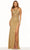 Sherri Hill 56386 - Jeweled Sleeveless Prom Gown Prom Dresses 000 / Gold
