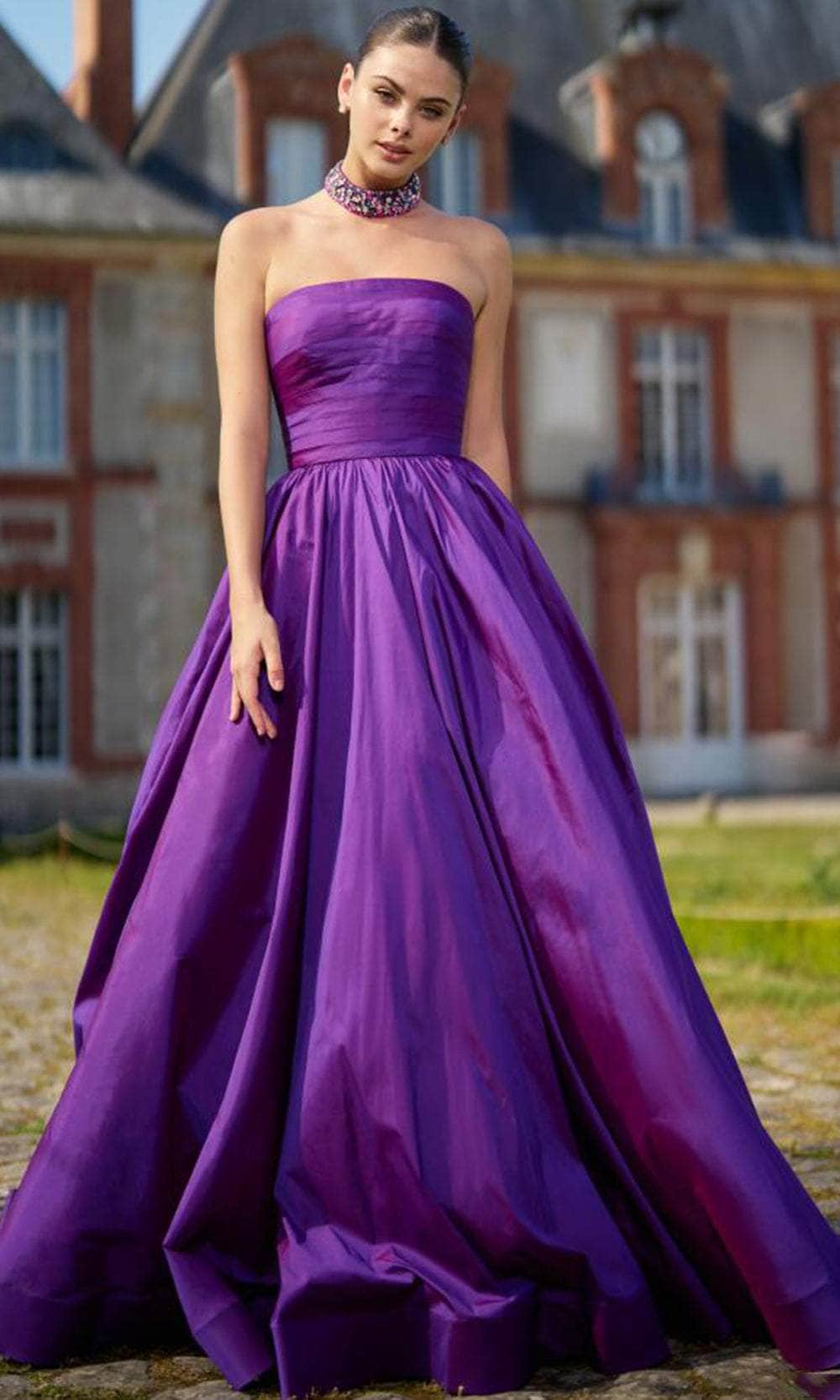 Sherri Hill 56748 - Long Taffeta Ballgown