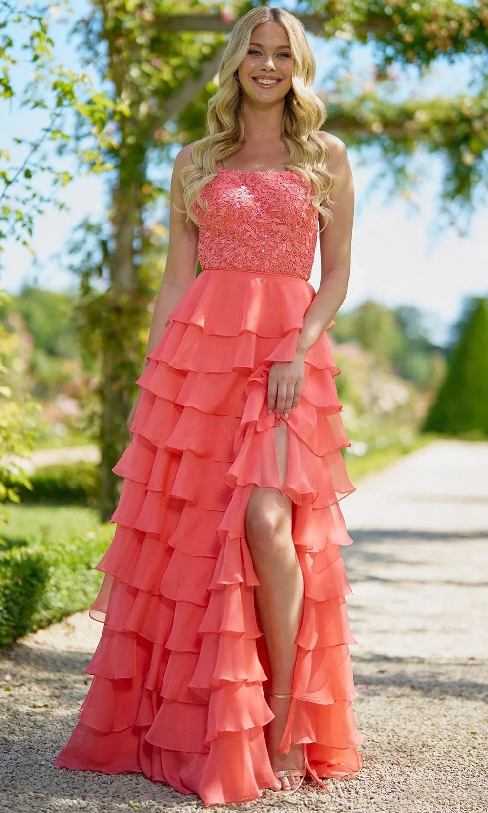 Sherri Hill Dress 56866 Light Blue / 6 Sherri Hill Dress 56866 Light Blue / 6