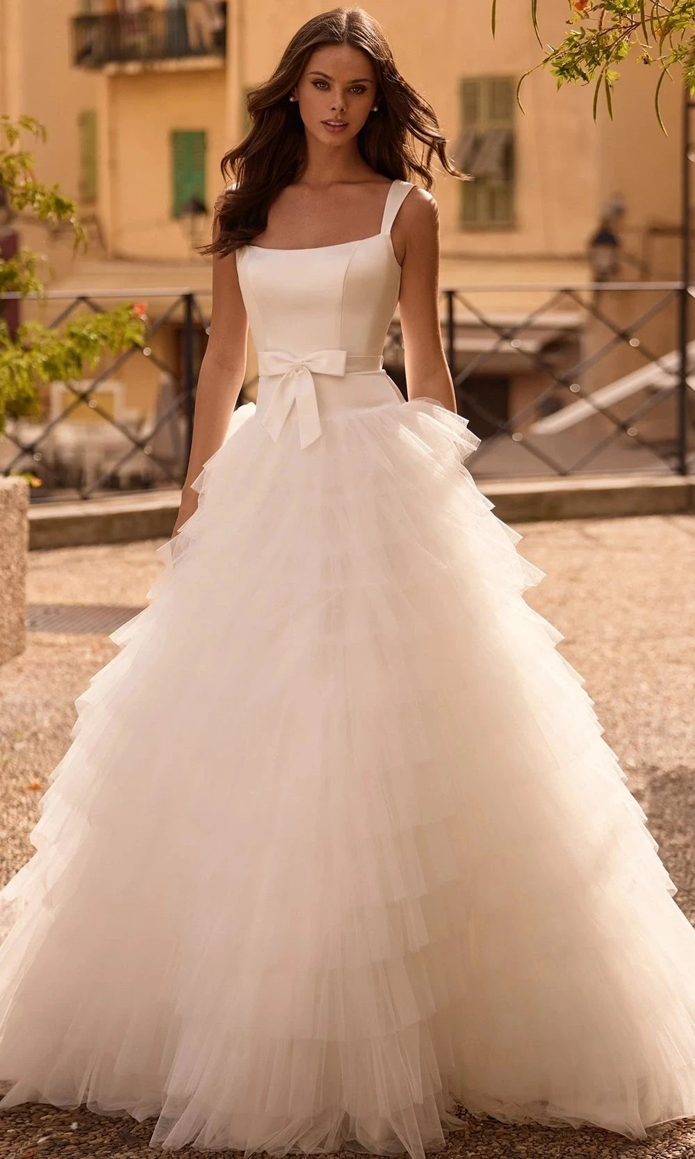 sherri hill layered tulle dress Sherri Hill 55594 Dress
