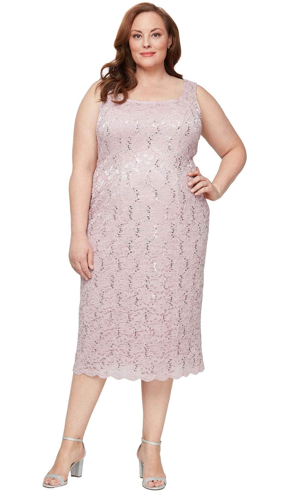 Sl Fashions Plus Size 2-Pc. Lace Jacket & Sheath Dress Set Sl Fashions Plus Size 2-Pc. Lace Jacket & Sheath Dress Set